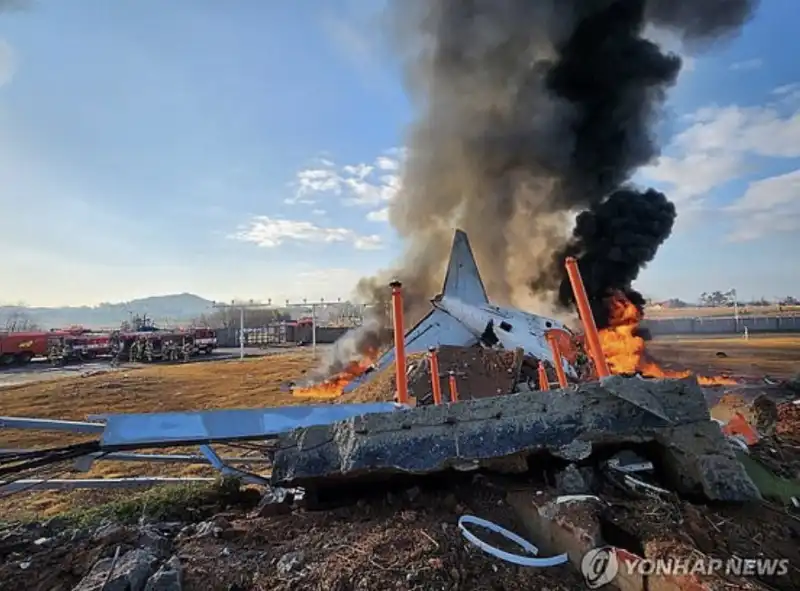 incidente aereo muan   corea del sud   5