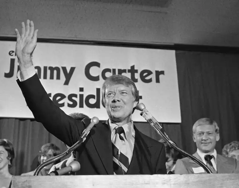 jimmy carter in iowa nel 1976