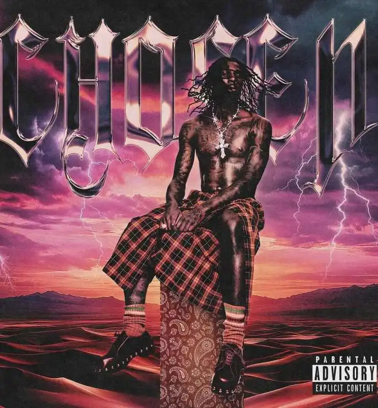 La copertina dell'album di Moise Kean, 'Chosen'