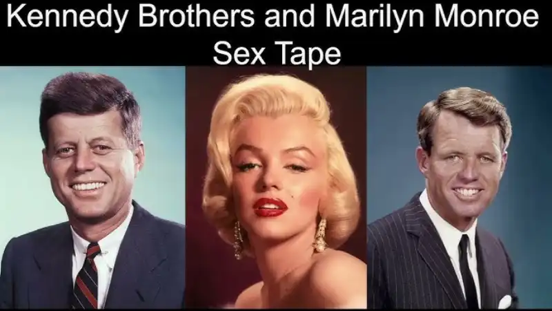 marilyn monroe falso sex tape coi kennedy