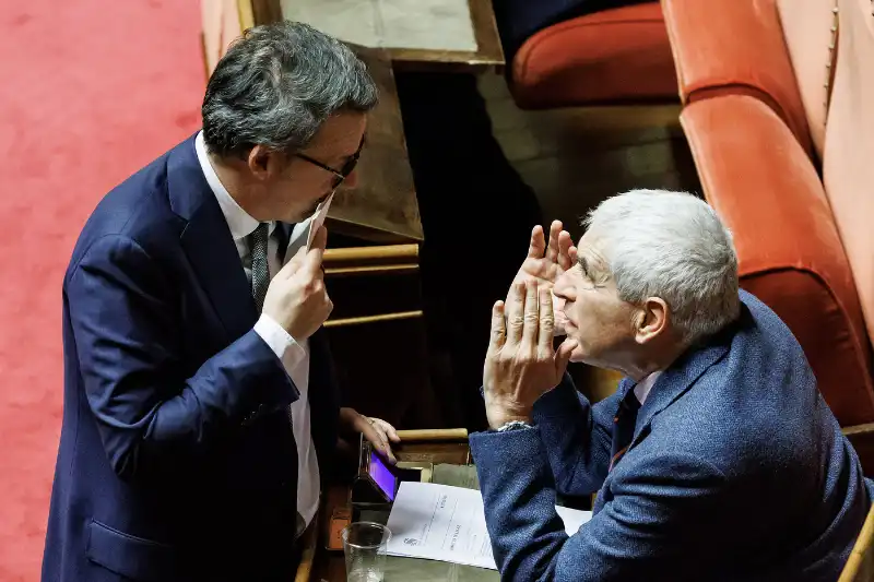  MATTEO RENZI PIERFERDINANDO CASINI  - FOTO LAPRESSE 