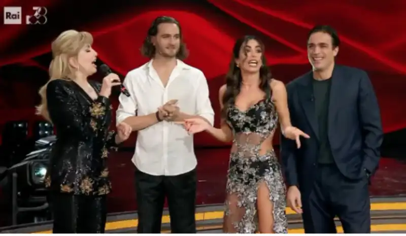 milly carlucci luca favilla federica nargi alessandro matri