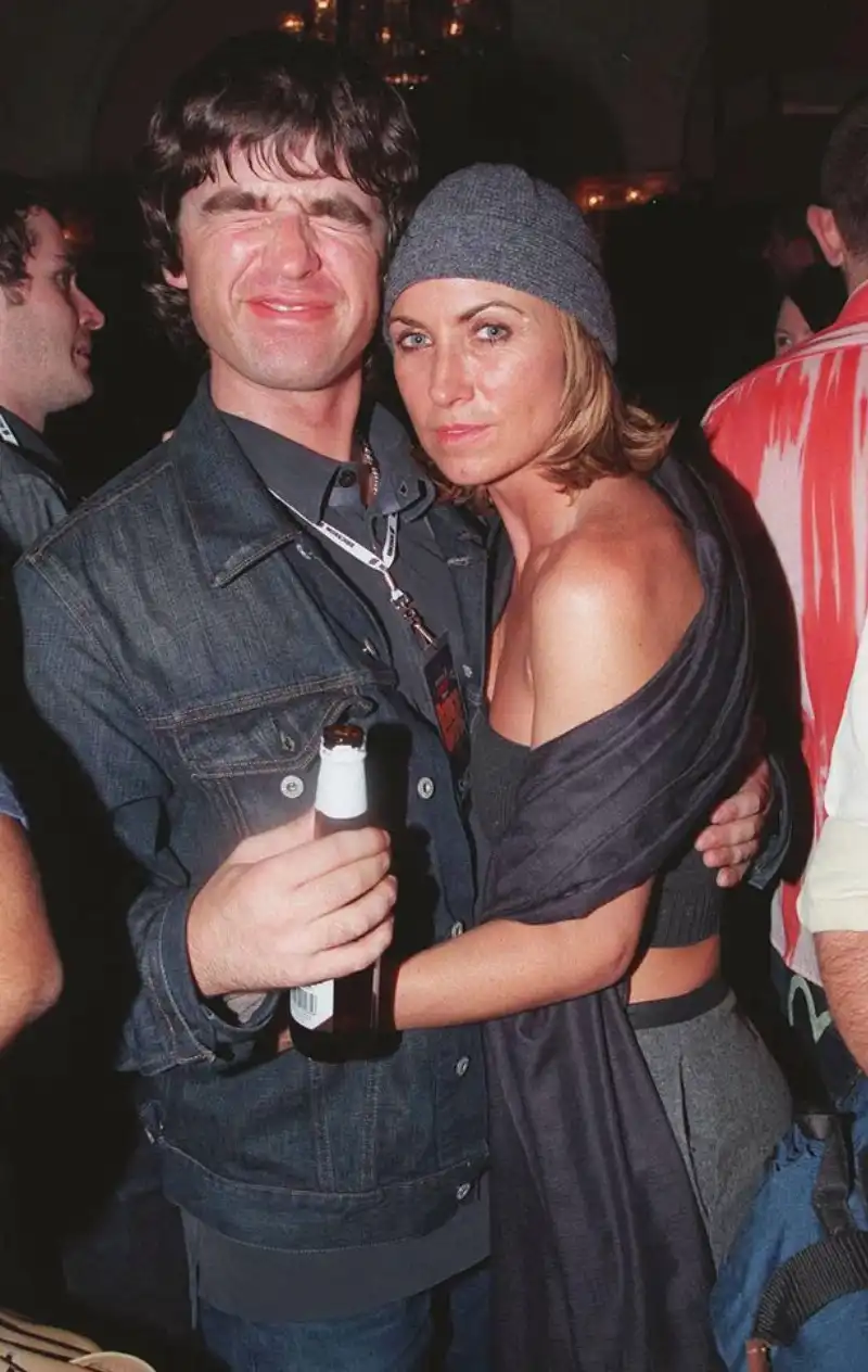 noel gallagher e sua moglie meg 1998 