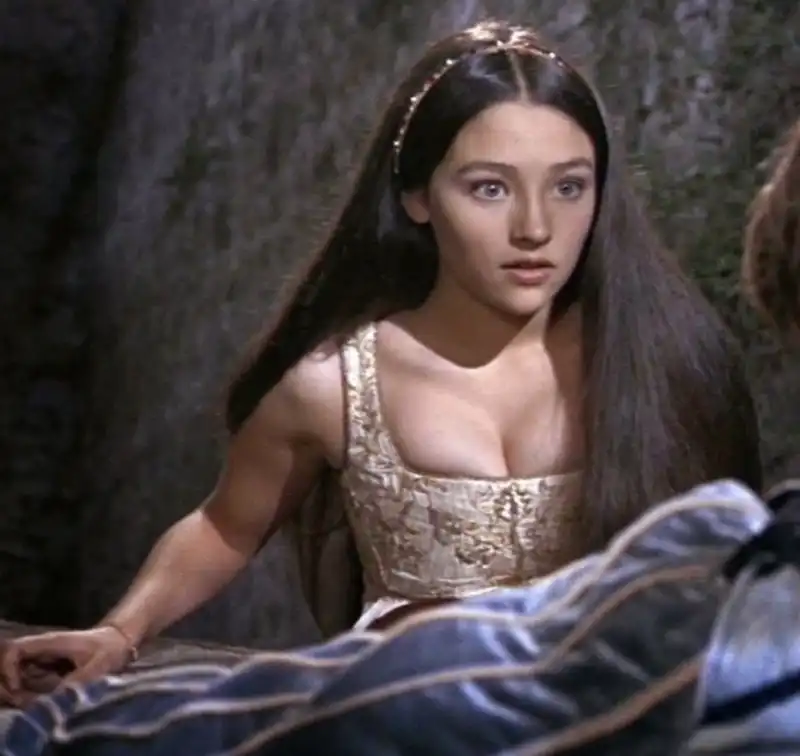 olivia hussey in romeo e giulietta