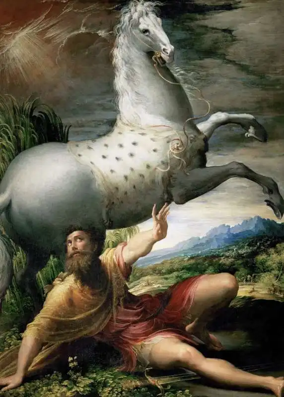 parmigianino conversione di san paolo 