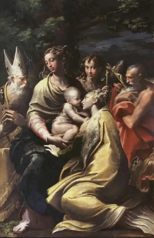 parmigianino madonna di santa margherita 