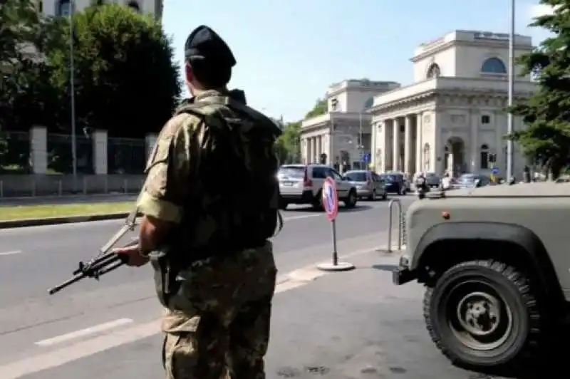 POSTO DI BLOCCO MILITARI