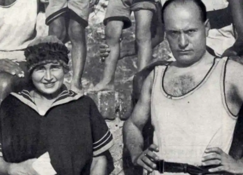 rachele e benito mussolini - 1