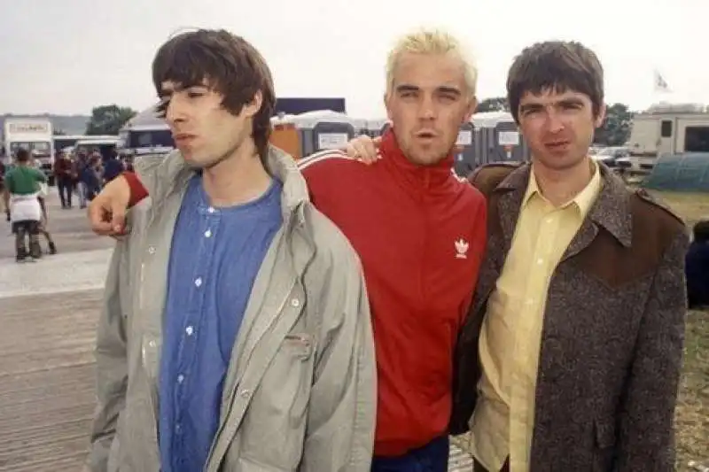 robbie williams liam e noel gallagher