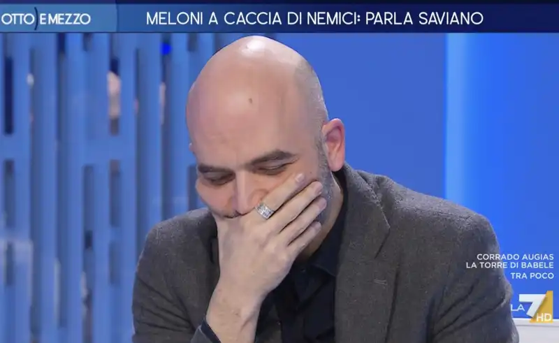 roberto saviano   otto e mezzo 