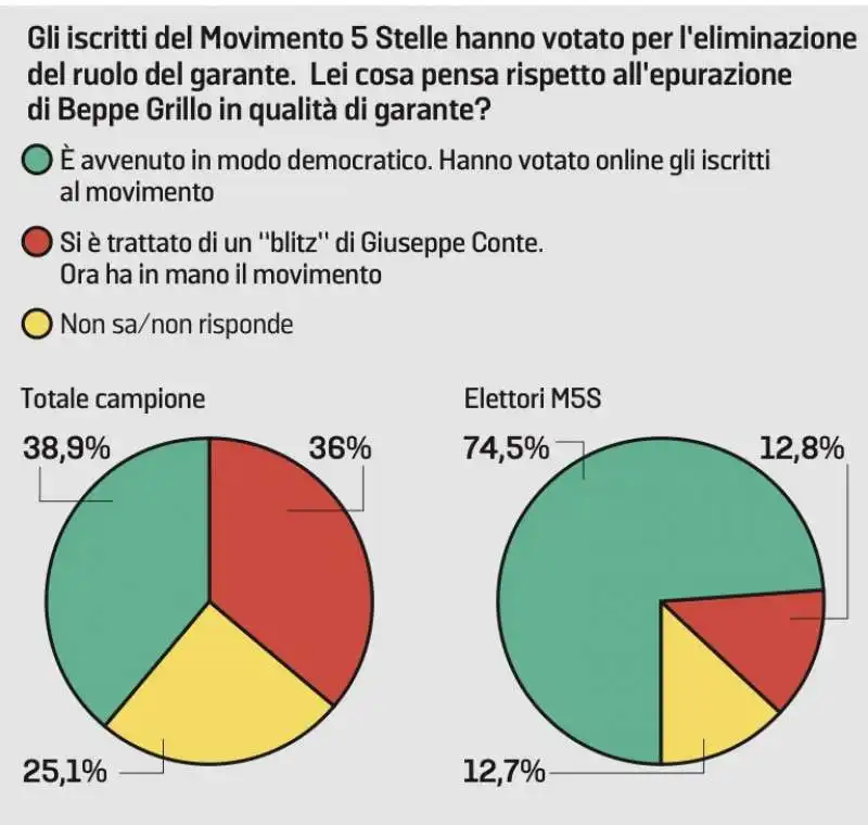 sondaggio sull epurazione di beppe trillo    euromedia research