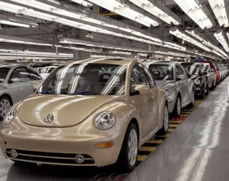 STABILIMENTO VOLKSWAGEN A PUEBLA IN MESSICO