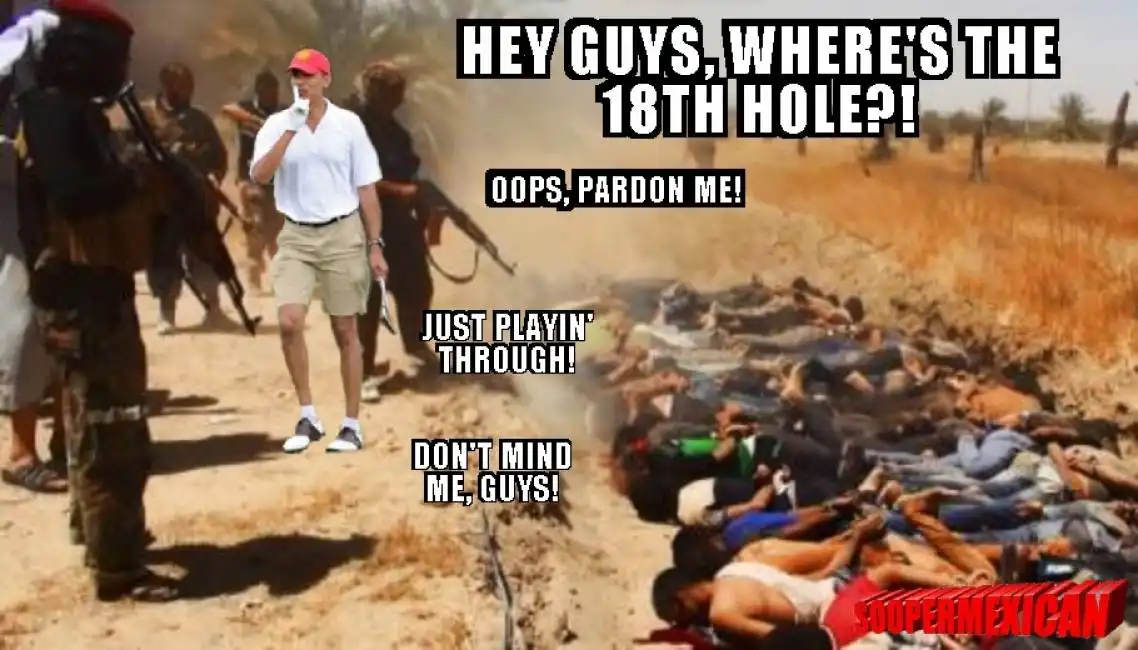 obama isis golf