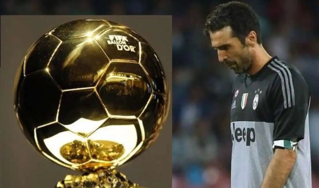 buffon pallone oro