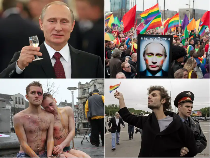 putin russia gay