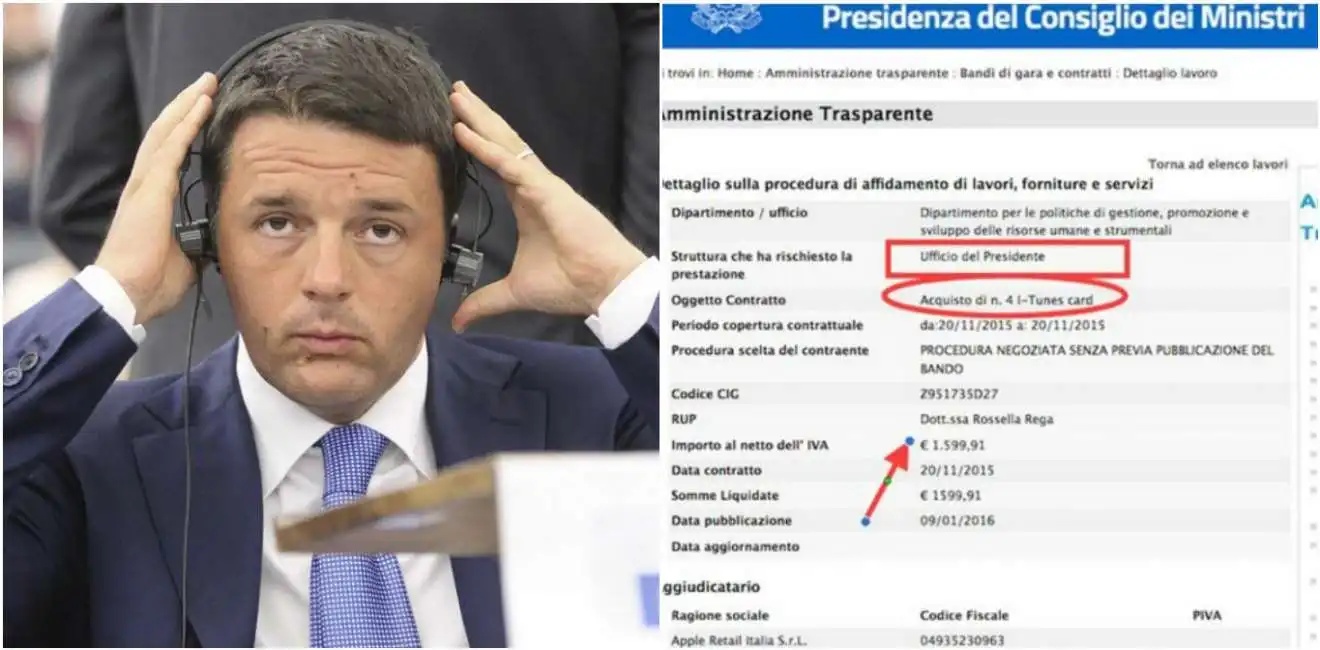 renzi itunes apple bechis