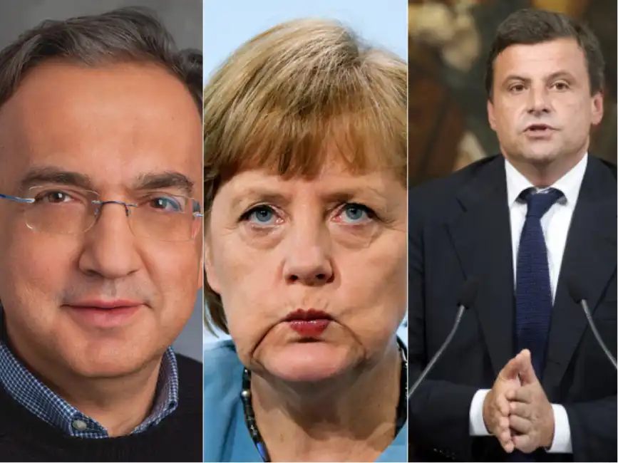 calenda merkel marchionne