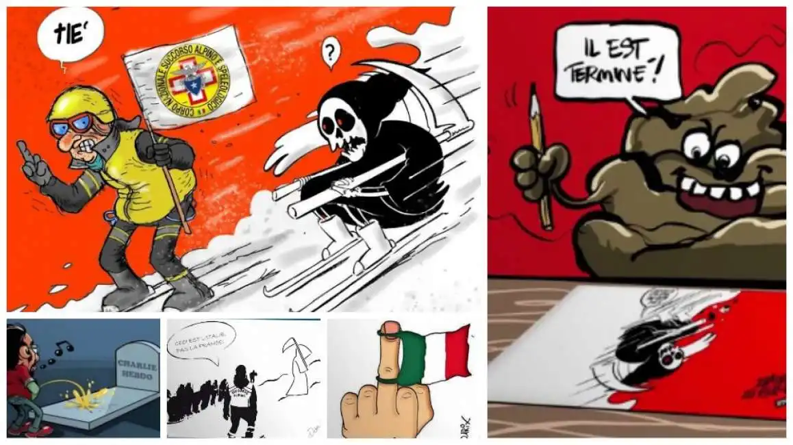 charlie hebdo neve rigopiano