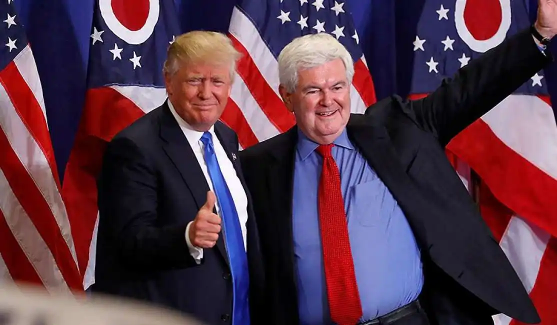 donald trump newt gingrich