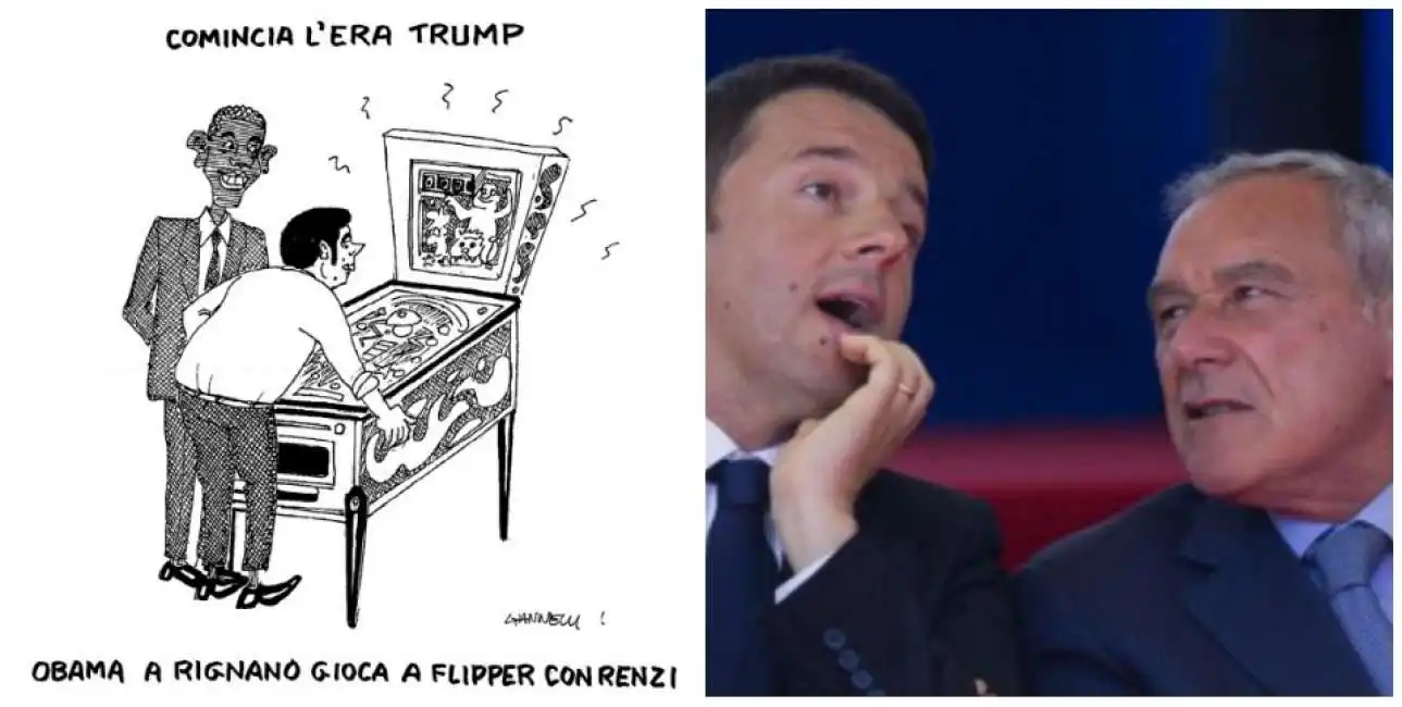 grasso renzi flipper