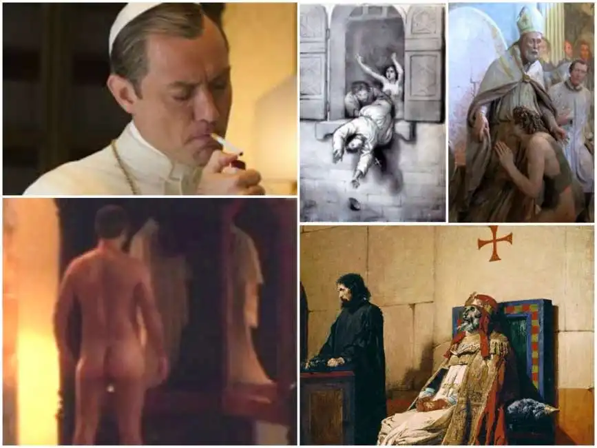 papa papi pontefici young pope jude law