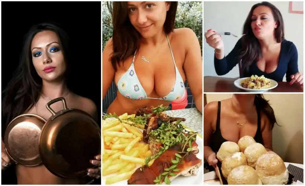 zia flavia food and boobs