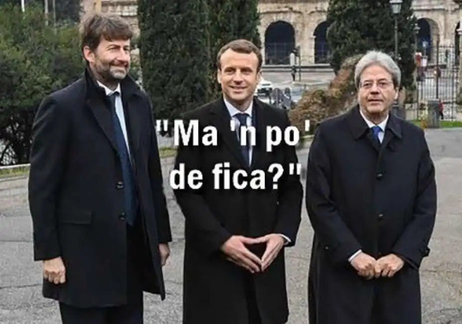 franceschini macron gentiloni