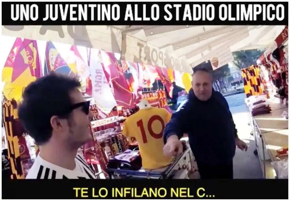 giacomo carolei juventino all olimpico