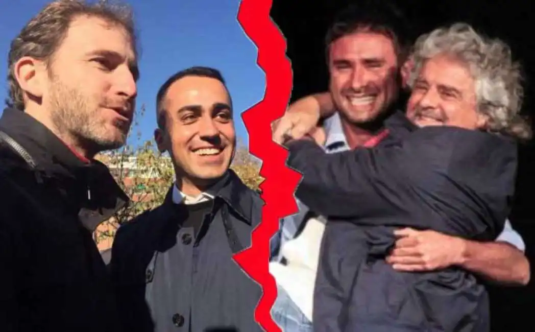 luigi di maio davide casaleggio alessandro di battista beppe grillo