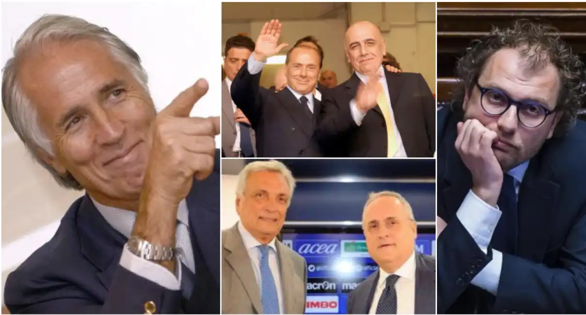 malagò galliani lotito lotti