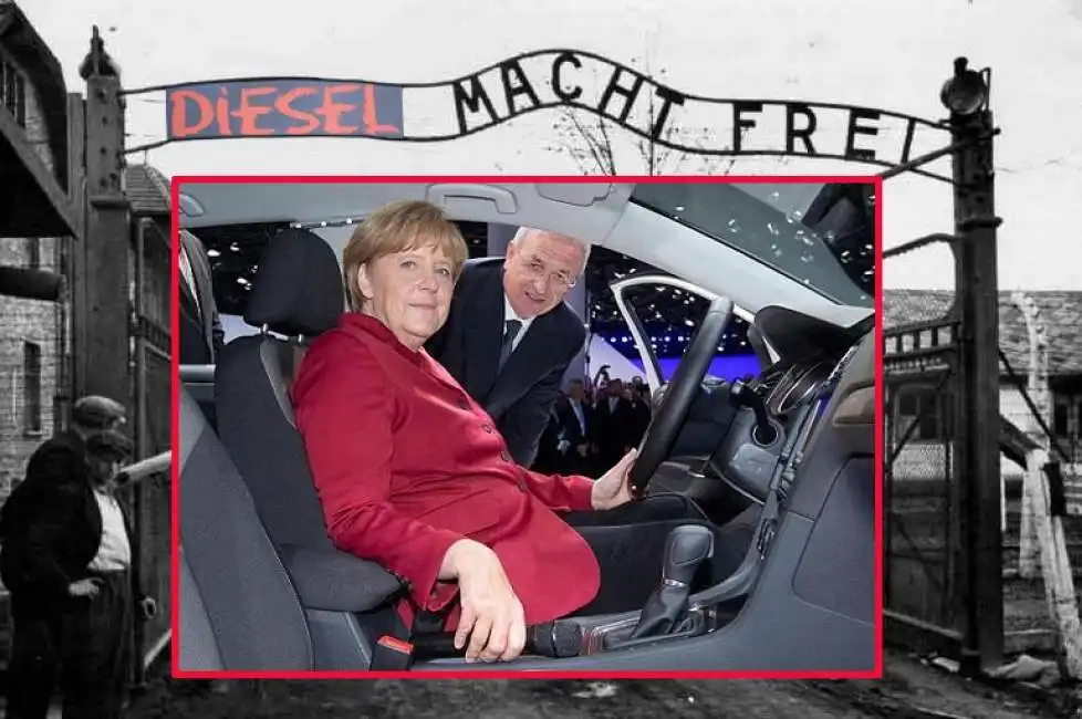 merkel diesel volkswagen