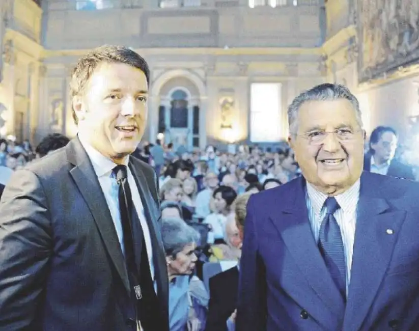 renzi carlo de benedetti debenedetti