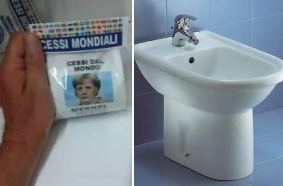 bidet rotoli di carta igienica