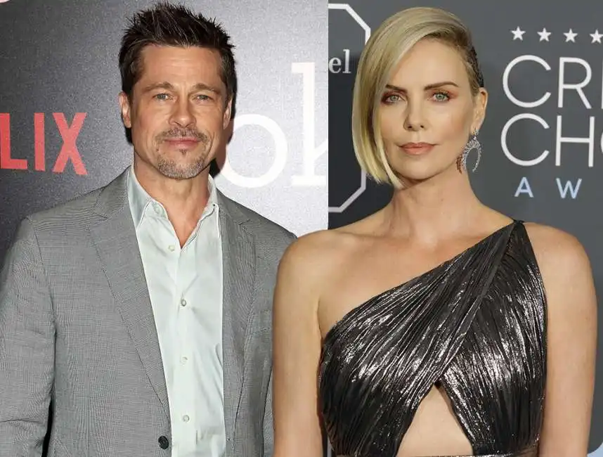 charlize theron brad pitt