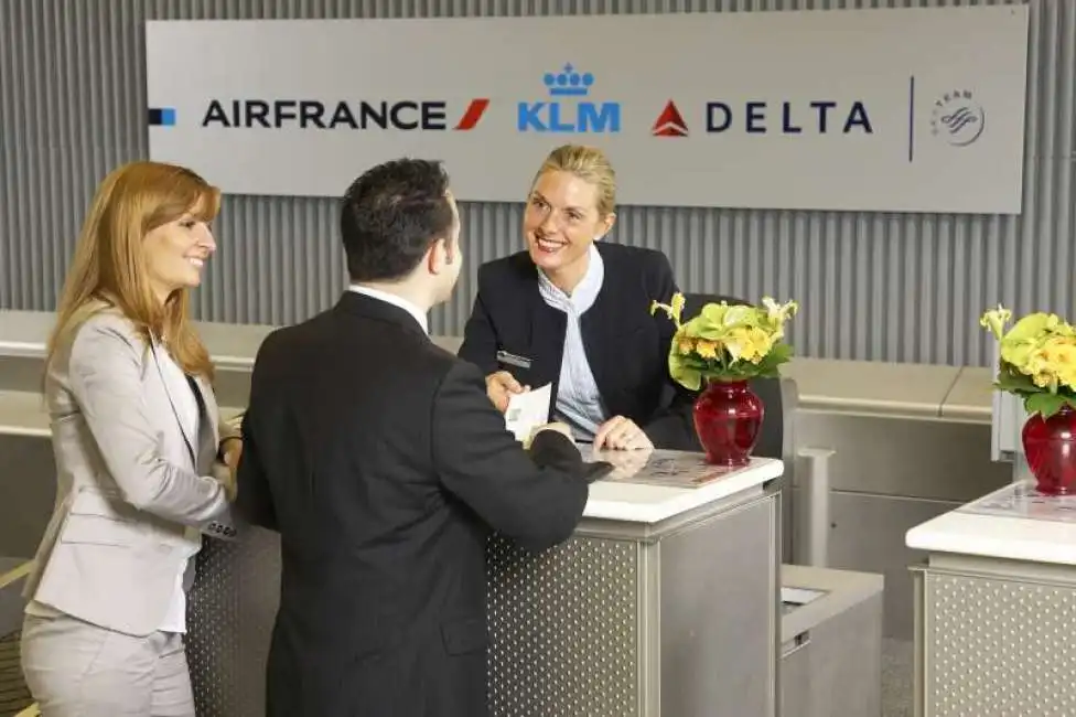 delta airlines alitalia klm air france