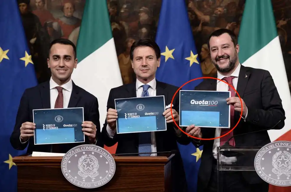 di maio conte salvini