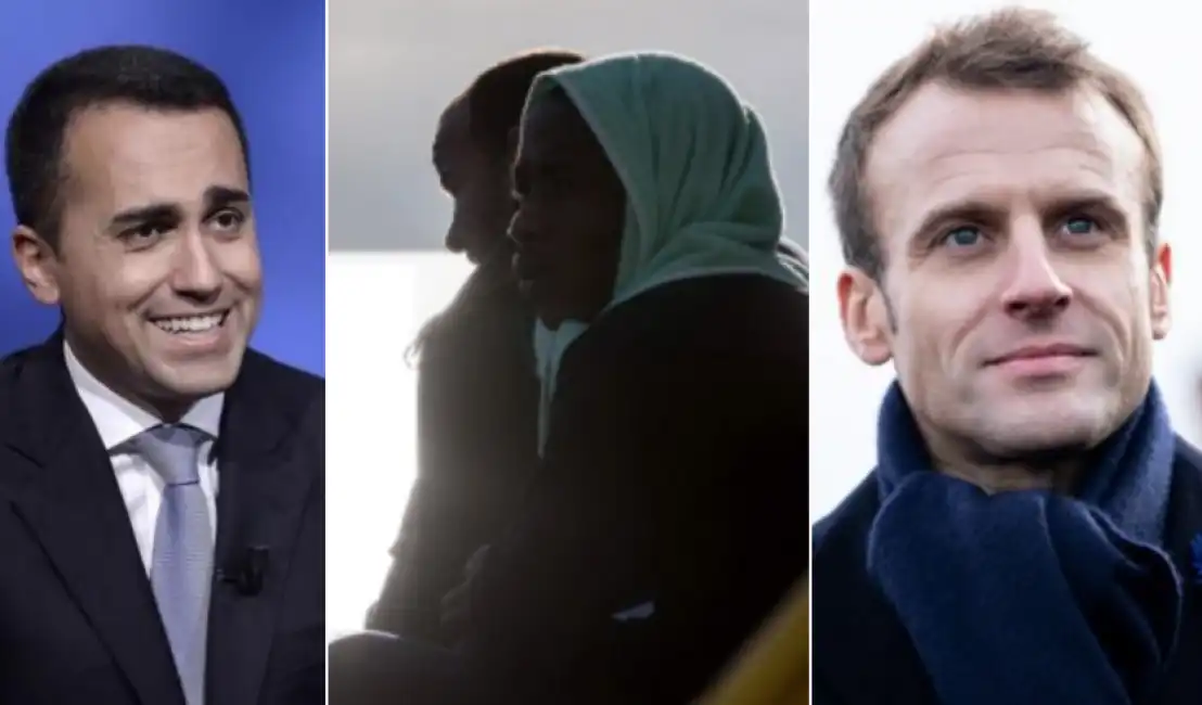 di maio macron migranti