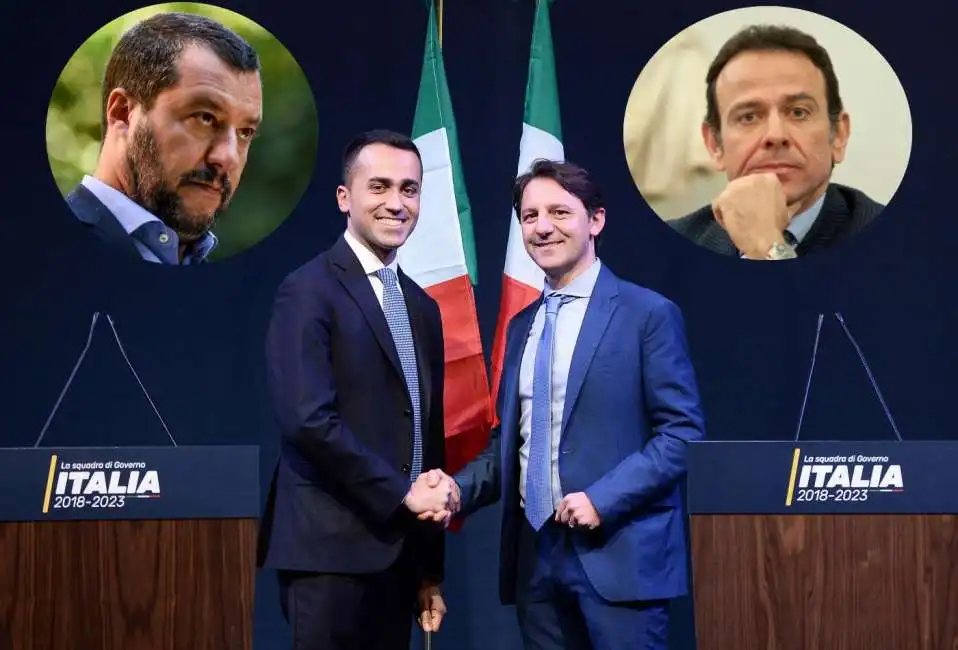 di maio tridico salvini minenna