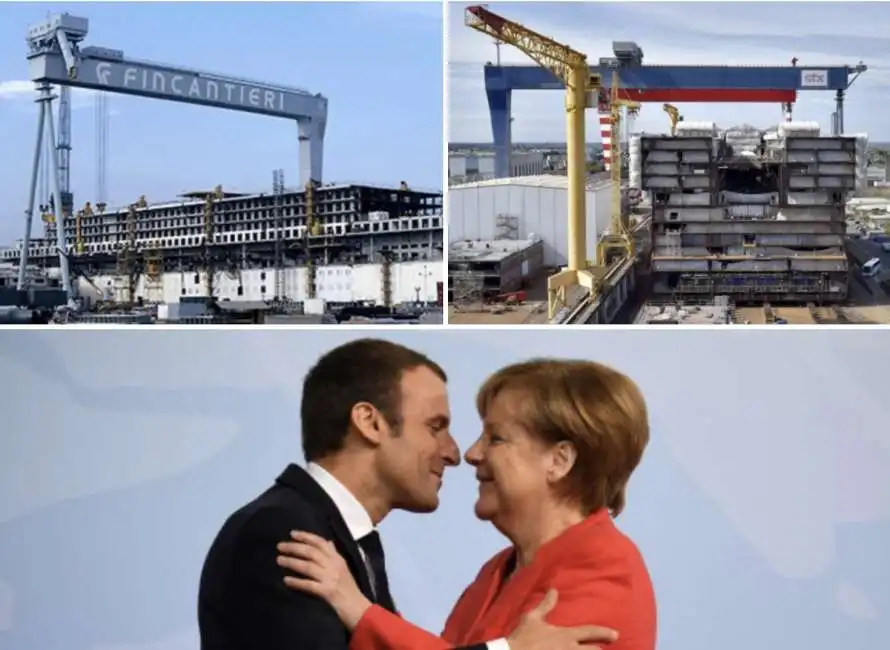 fincantieri stx merkel macron