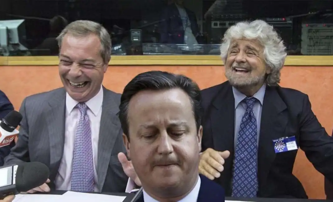 grillo farage cameron