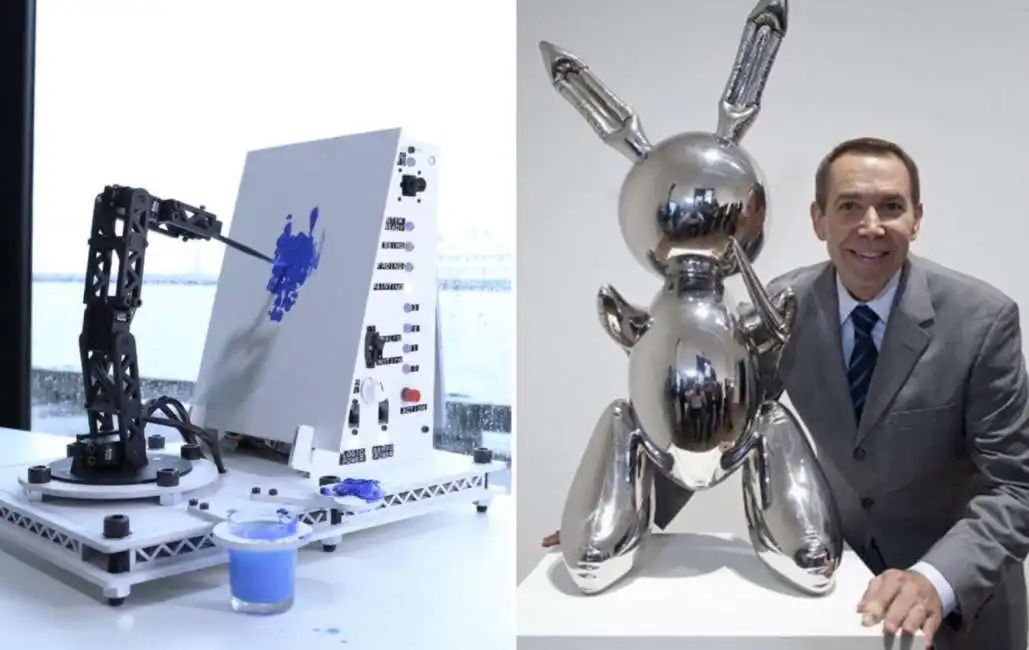 jeff koons robot