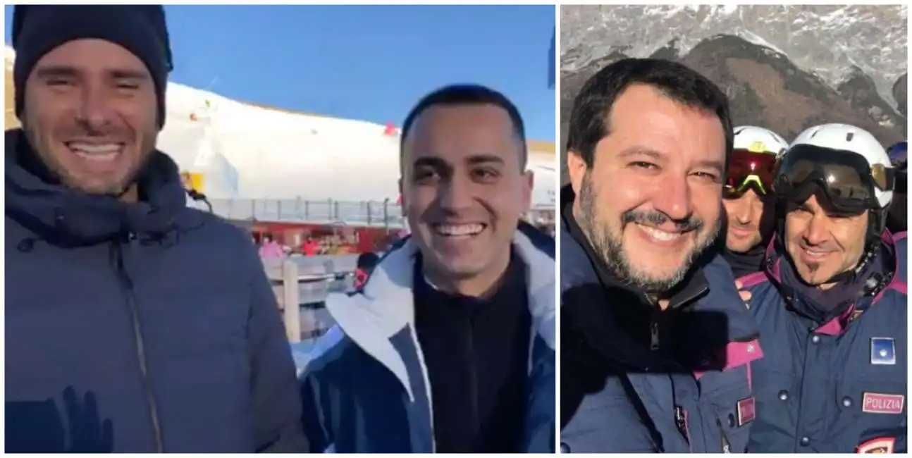 luigi di maio di battista salvini 