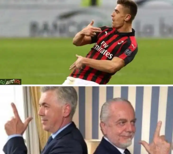 milan napoli piatek