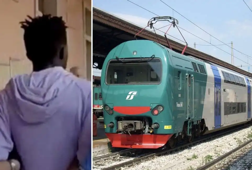 nigeriani treno firenze