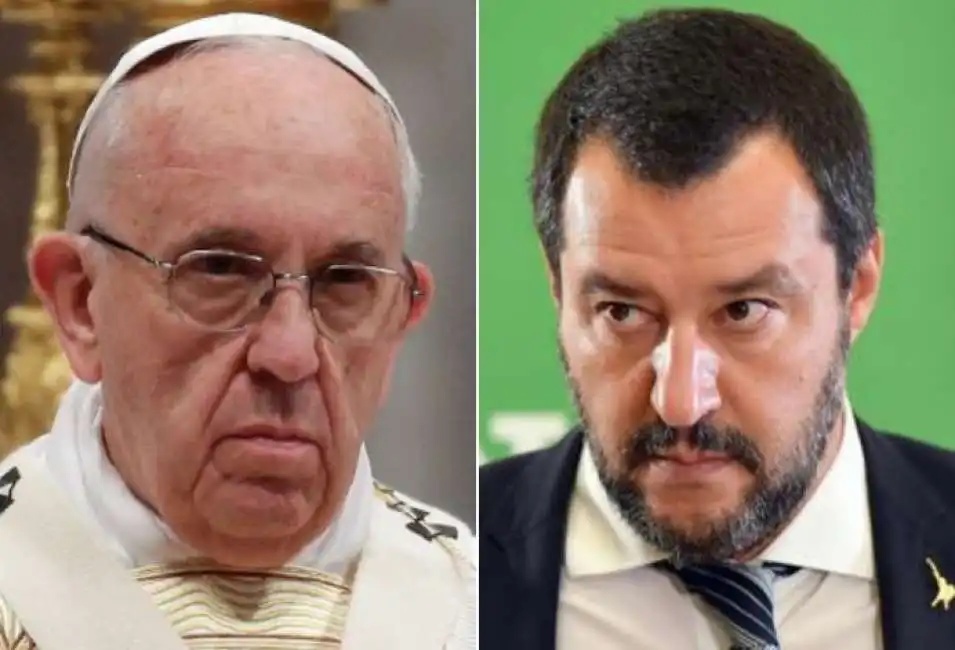 salvini bergoglio