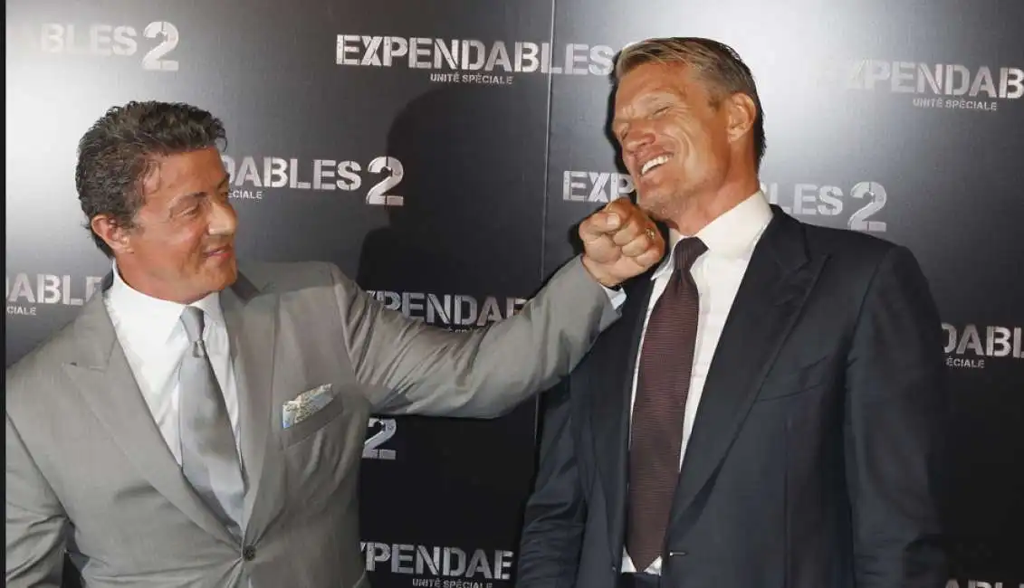 sylvester stallone dolph lundgren