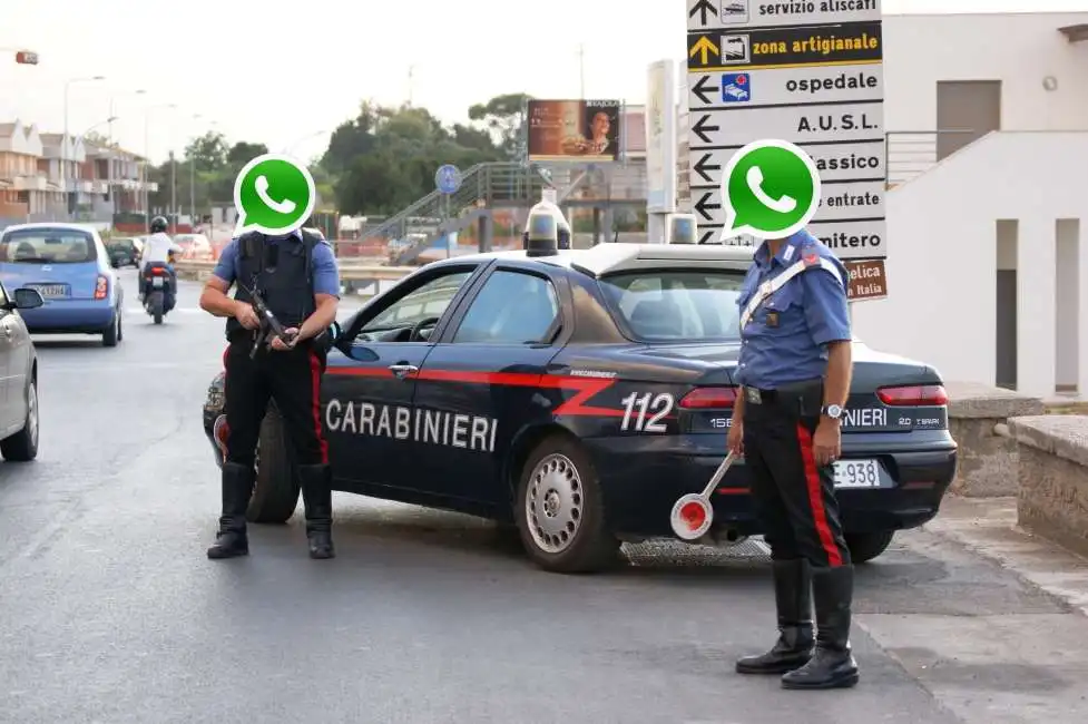 carabinieri whatsapp