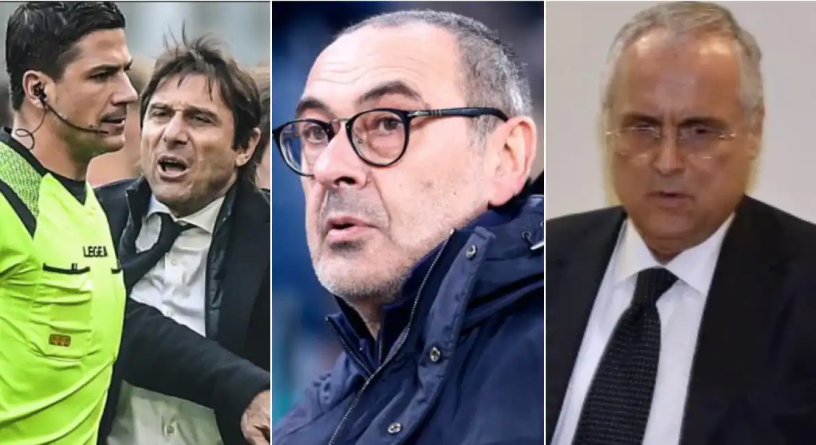 conte sarri lotito