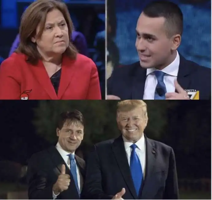 di maio annunziata trump conte