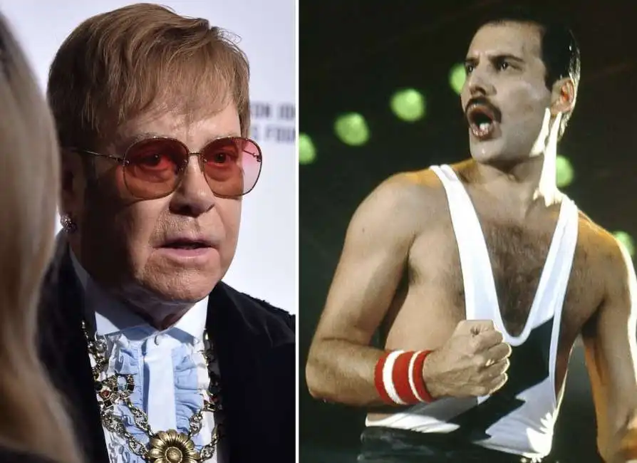 elton john freddie mercury